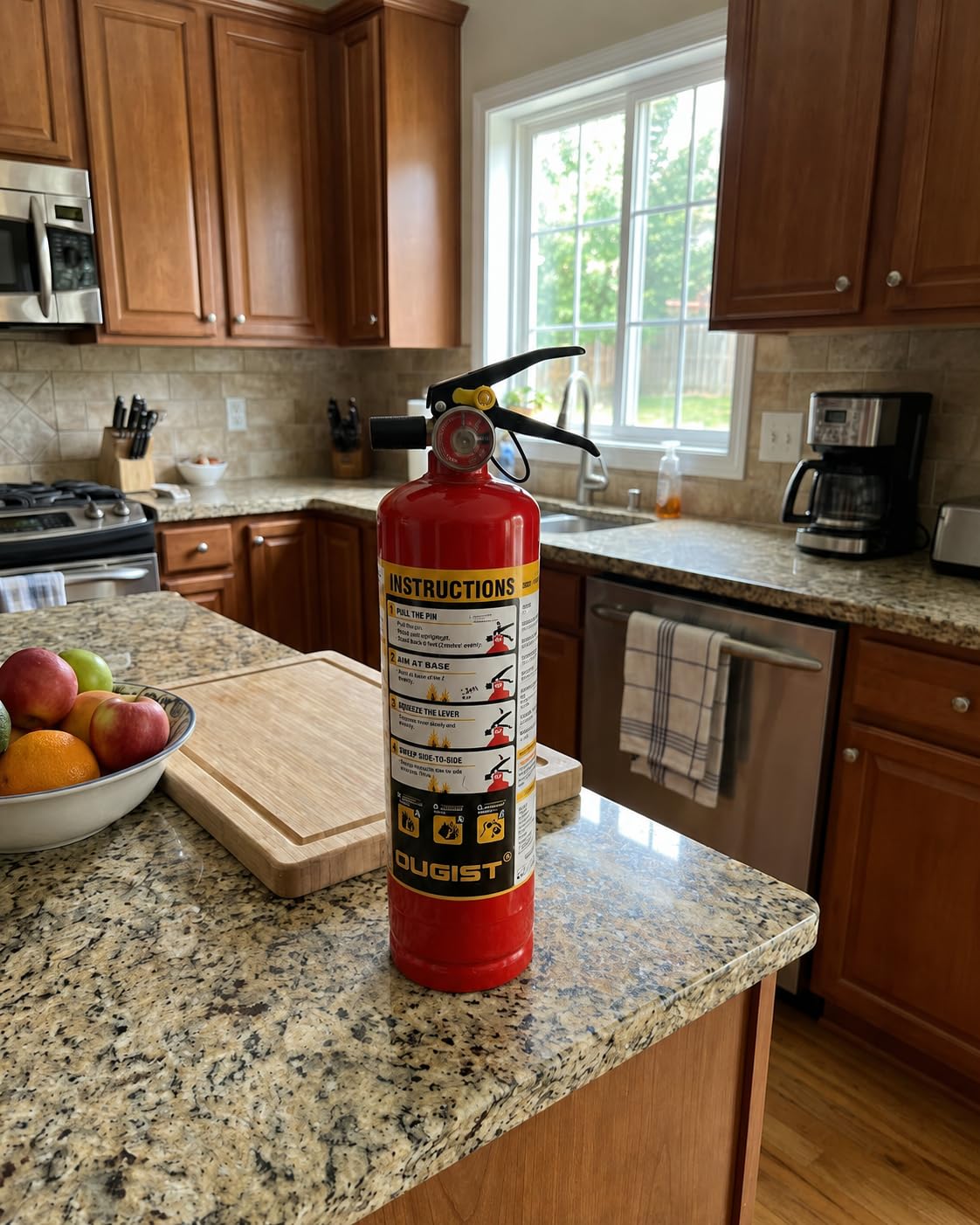 Ougist Home Fire Extinguisher - ABC Dry Chemical -11