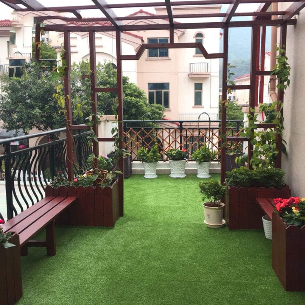 40mm Pile Height Artificial Grass, Outdoor Garden Dogs Pet Synthetic Grass