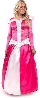 Little Adventures Enchanted Sleeping Beauty Princess Dress-Up Costume for Adult Women - Machine Washable Cosplay Dresses - Buy now