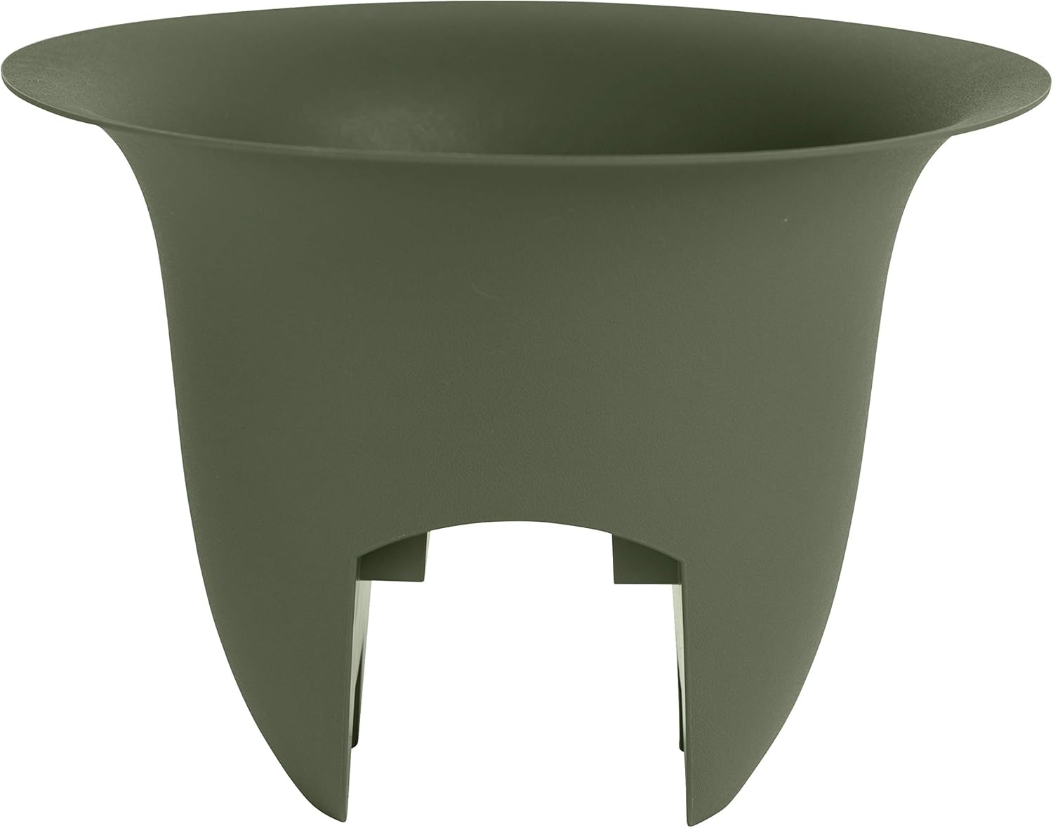 Bloem Modica Deck Rail Planter (MR1242), Living Green, 12