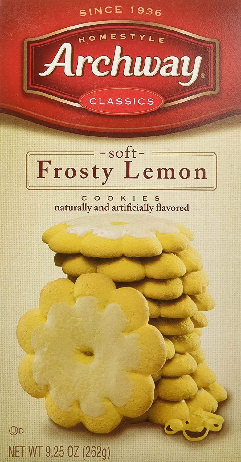 Classic Soft Frosty Lemon Cookies