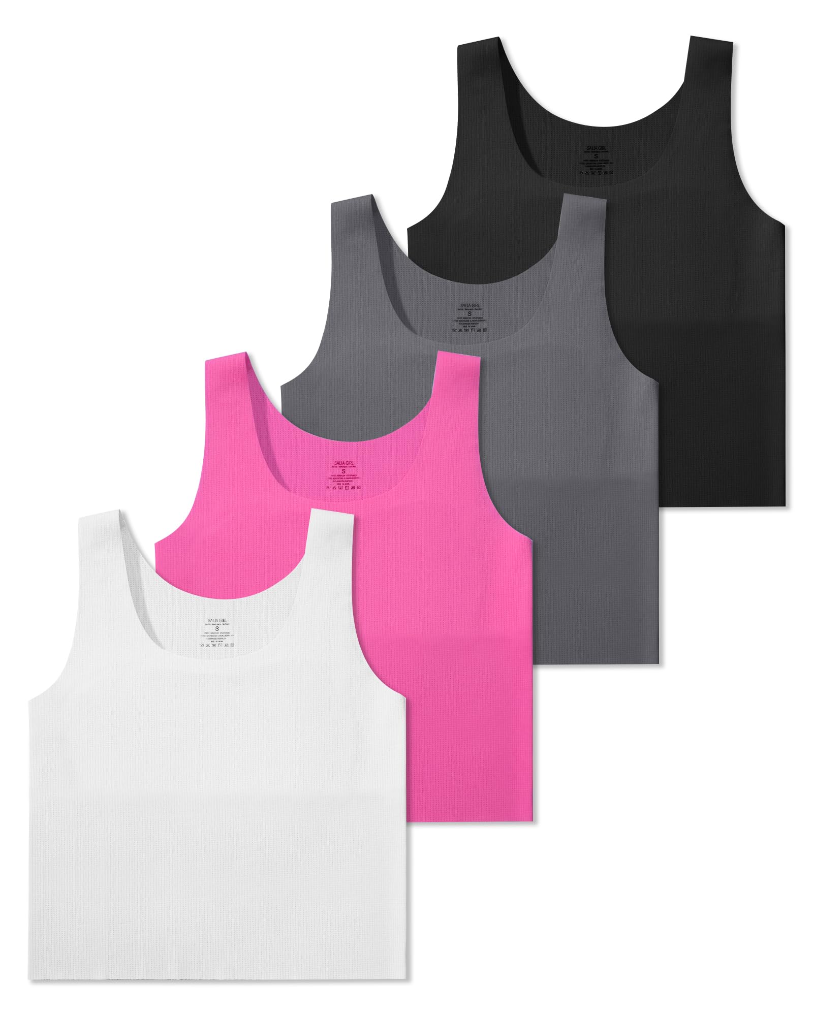 SALIA GIRL Training Bras for Girls 7-12 Seamless Double-Layer Starter Bra