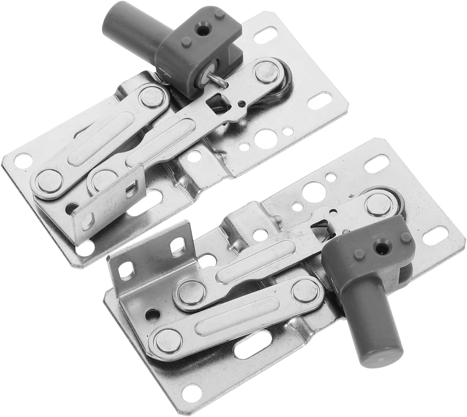 45-Degree Tip-Out Tray Pivot Hinges with Soft Closing Door Damper for Kitchen Cabinet Doors, Concealed Furniture Hardware 1 Pair