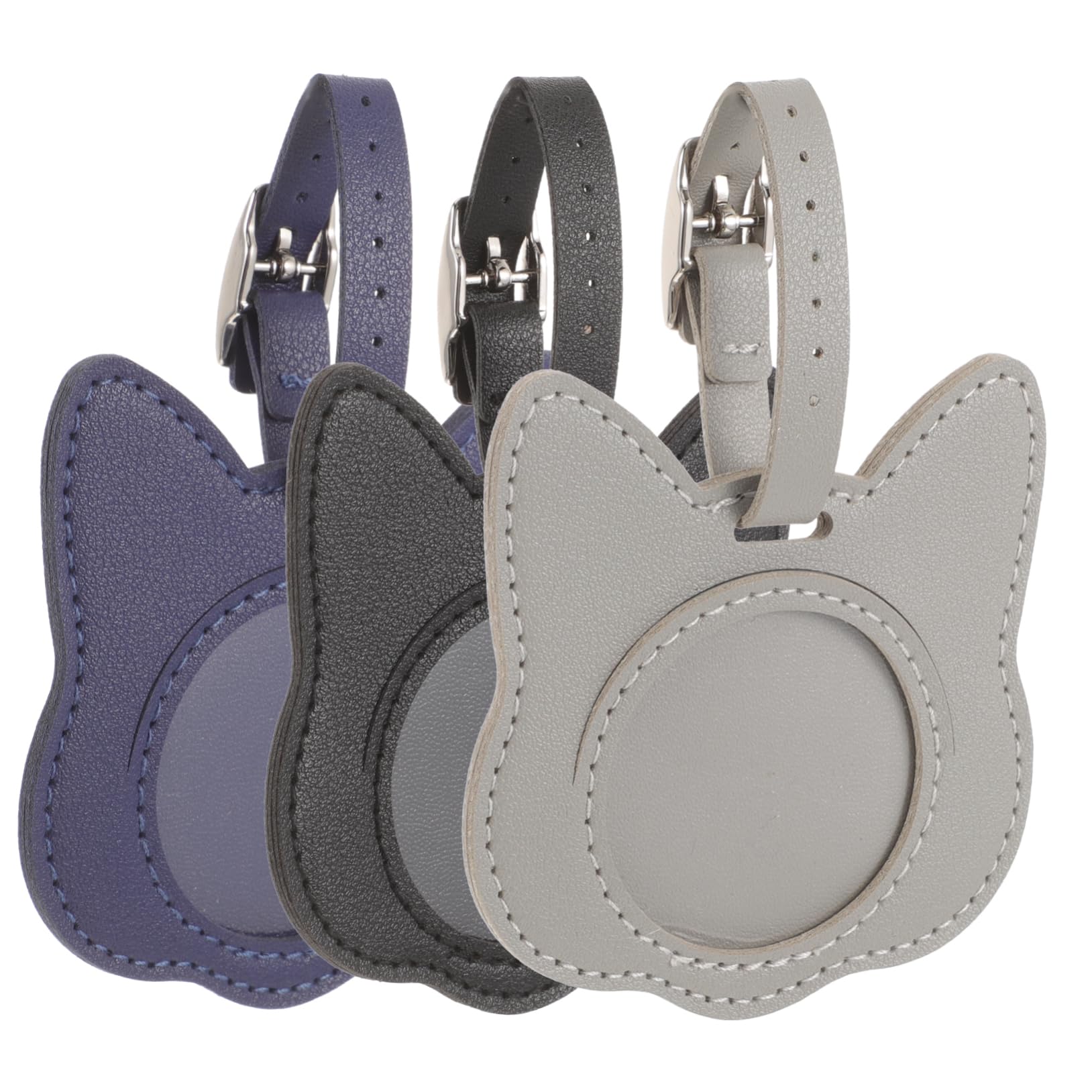 LIFKOME 9stücke Teiliges Gepäckanhänger Aus Pu-leder Langlebige Und Robuste Koffer Tags Für Sicheres Reisen Für Handgepäck Und Aufgegebenes Gepäck