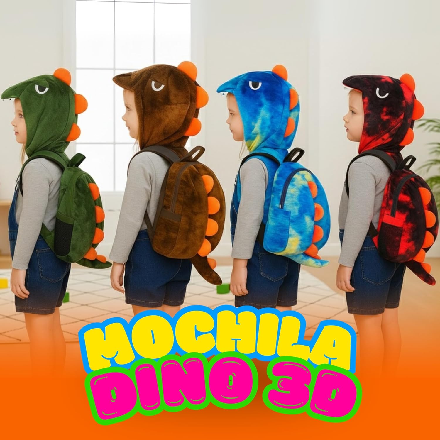 Mochila Infantil com Capuz de Dinossauro J’PRIB – Macia e Confortável Alças Ajustáveis Zíper em promoção! Veja a oferta e mais achadinhos de Mochilas escolares 6 Hoje é o melhor dia para comprar Mochila Infantil com Capuz de Dinossauro J’PRIB – Macia e Confortável Alças Ajustáveis Zíper com aquele preço maroto! Promoção! Aproveite a oferta! 6