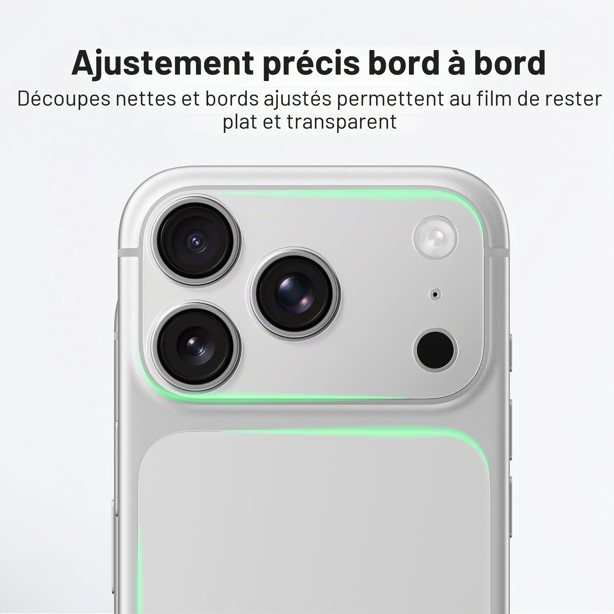 AMAZINGthing pour iPhone 17 [RADIX FullCover] Protection d’Objectif et Film Arrière, Film Mat Ultra Fin, Pleine Couverture, Résistant aux Rayures (Radix Full Cover Film Set - iPhone 17 Pro)