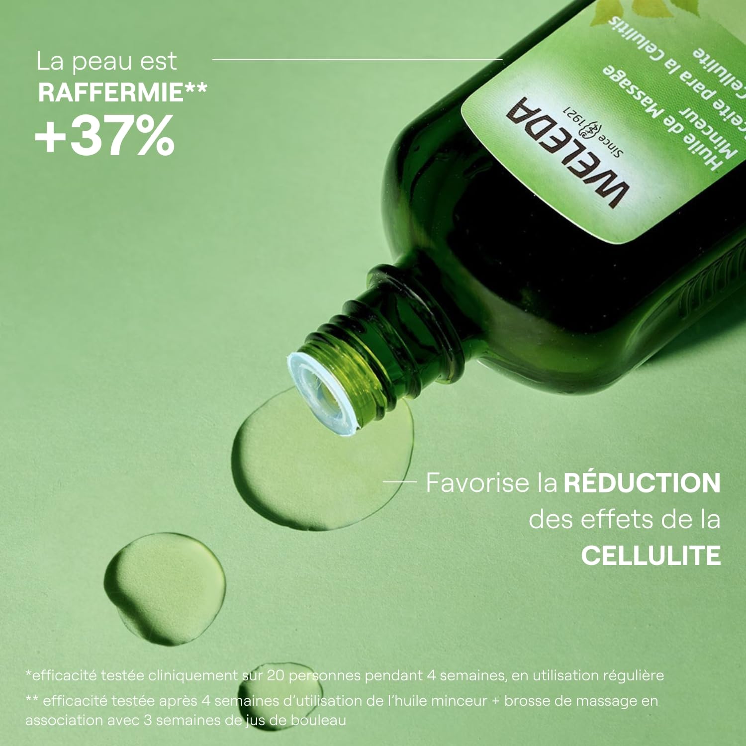 WELEDA - Huile de Massage Anti-Cellulite au Bouleau - Favorise la Réduction des effets de cellulite - NATRUE - Vegan - 100ml - 3