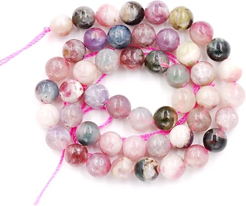 Miniatura 178 de Cuentas de piedras preciosas de primera calidad para la fabricación de joyas, cuentas de piedra natural preciosa al por mayor, 2 hebras de granate