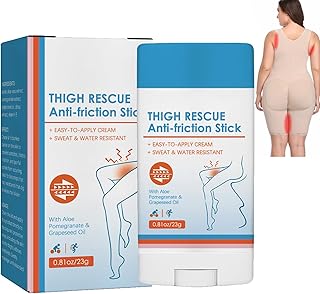 Anti-Chafing Gel,Waterproof Chafe Stick,Anti Chafe Stick,Chafing Sticks Women,Thigh Rescue Anti Chafe Stick,Thigh Rubbing & Foot Blister Gel Stick,Breathable & Sweat Resistant Chub Rub Gel Balm