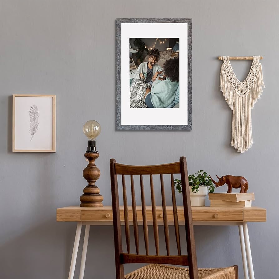 Amazon.com - YK artwood 12x16 Picture Frame 3 Pack Gray