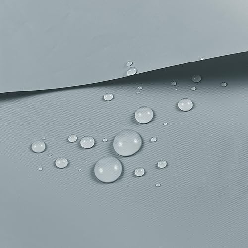 Miniatura 5 de Barossa Design - Forro de cortina de PEVA para ducha, calidad prémium, sin BPA y PVC, sin olor químico, cortina de ducha ligera con 3 imanes, ojales