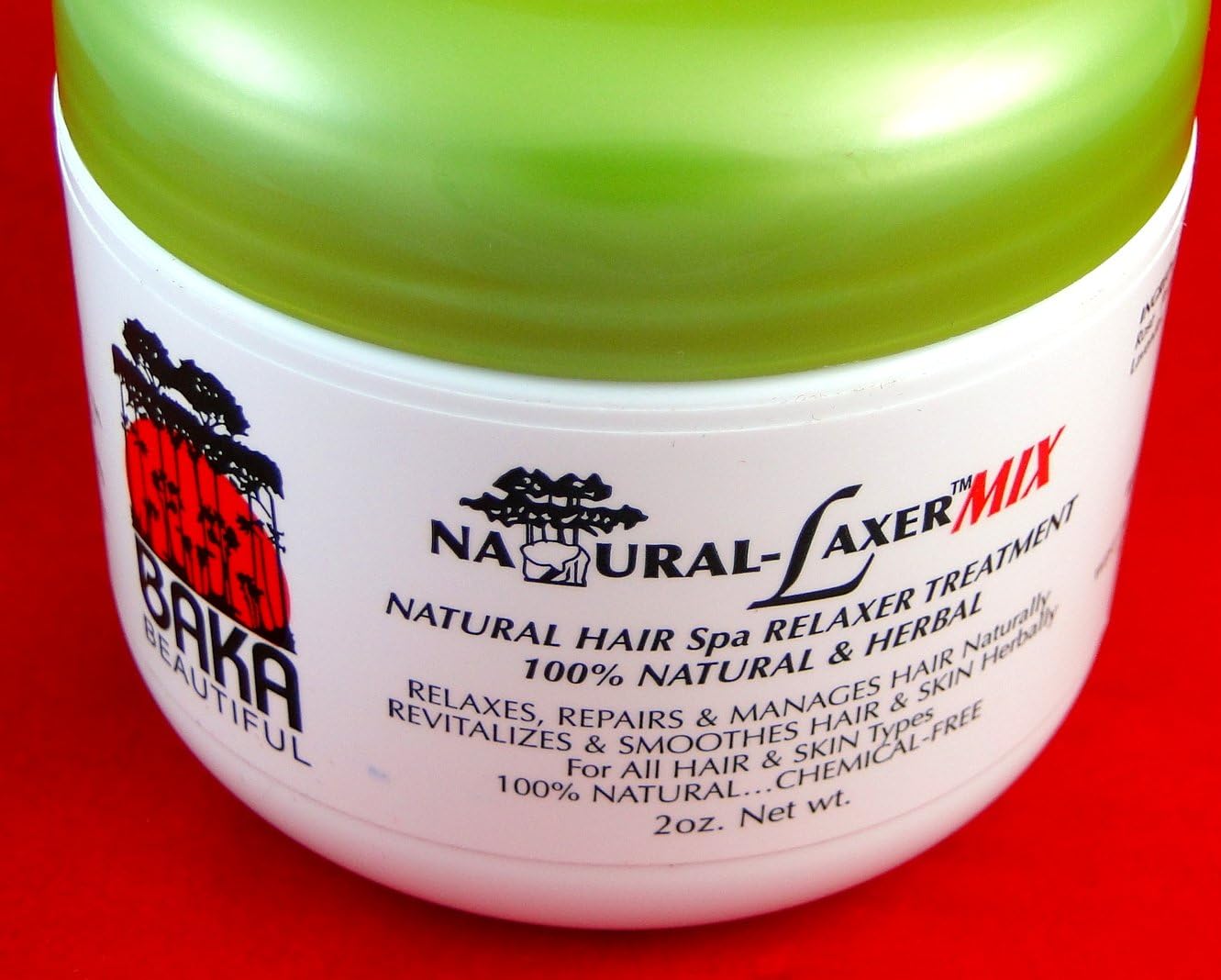 Baka Beautiful NATURAL HAIR RELAXER, NO CHEMICALS