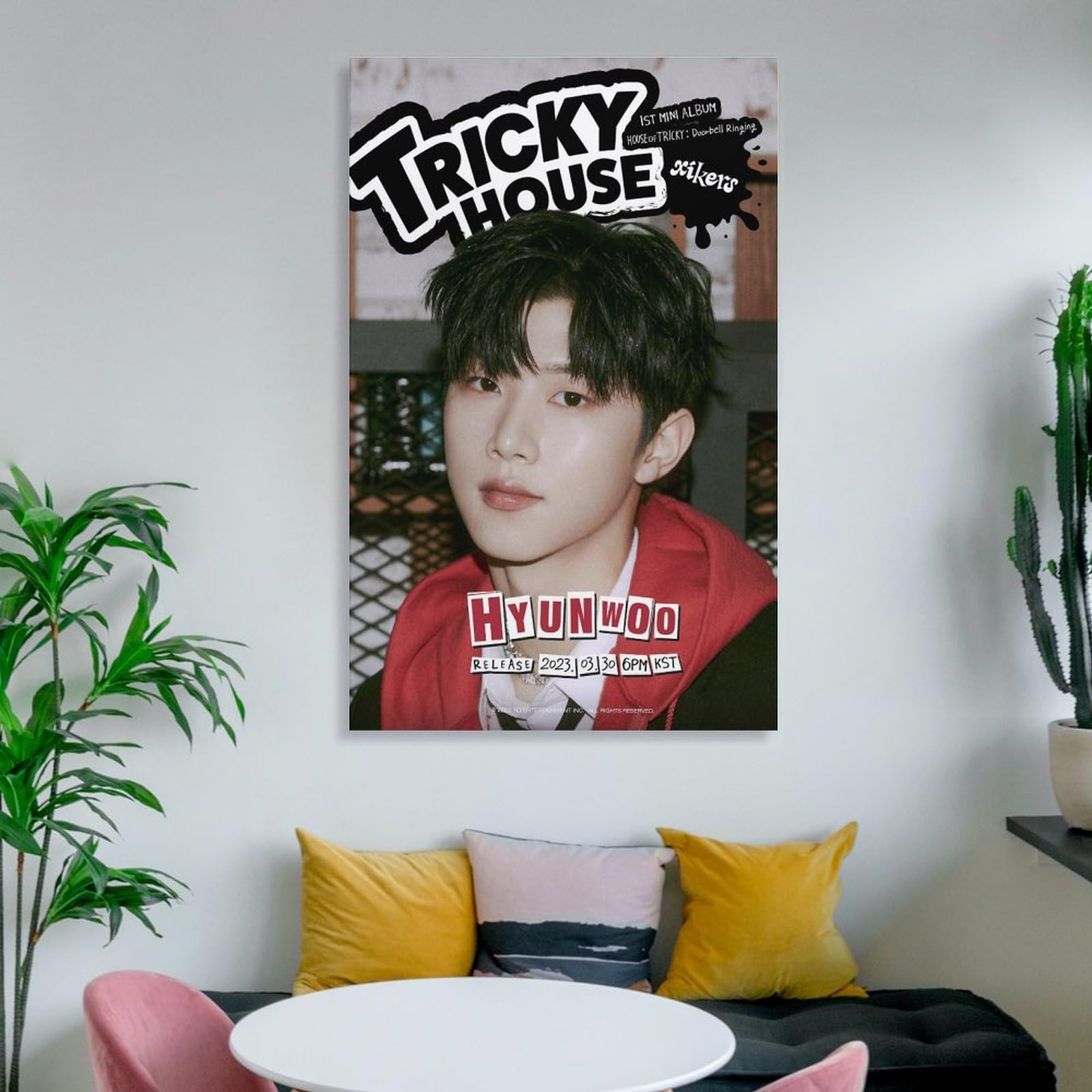 Amazon.co.jp: K-pop Xikers Hyunwoo サイカースのヒョヌのポスター 