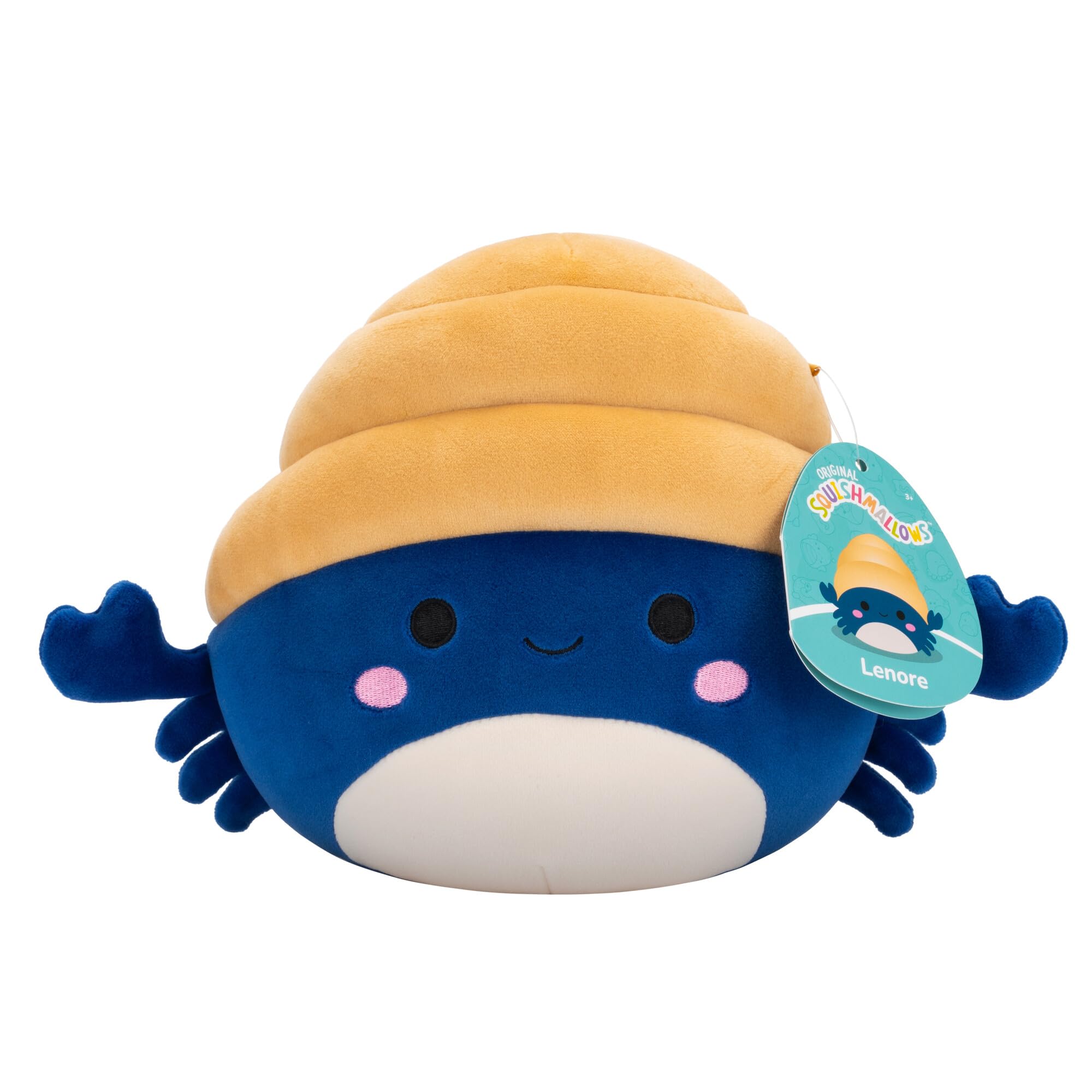 Squishmallows SQCR06609 Lenore de Kreeft 19 cm, officieel Jazwares pluche, superzacht knuffeldier - Lenore de Kreeft