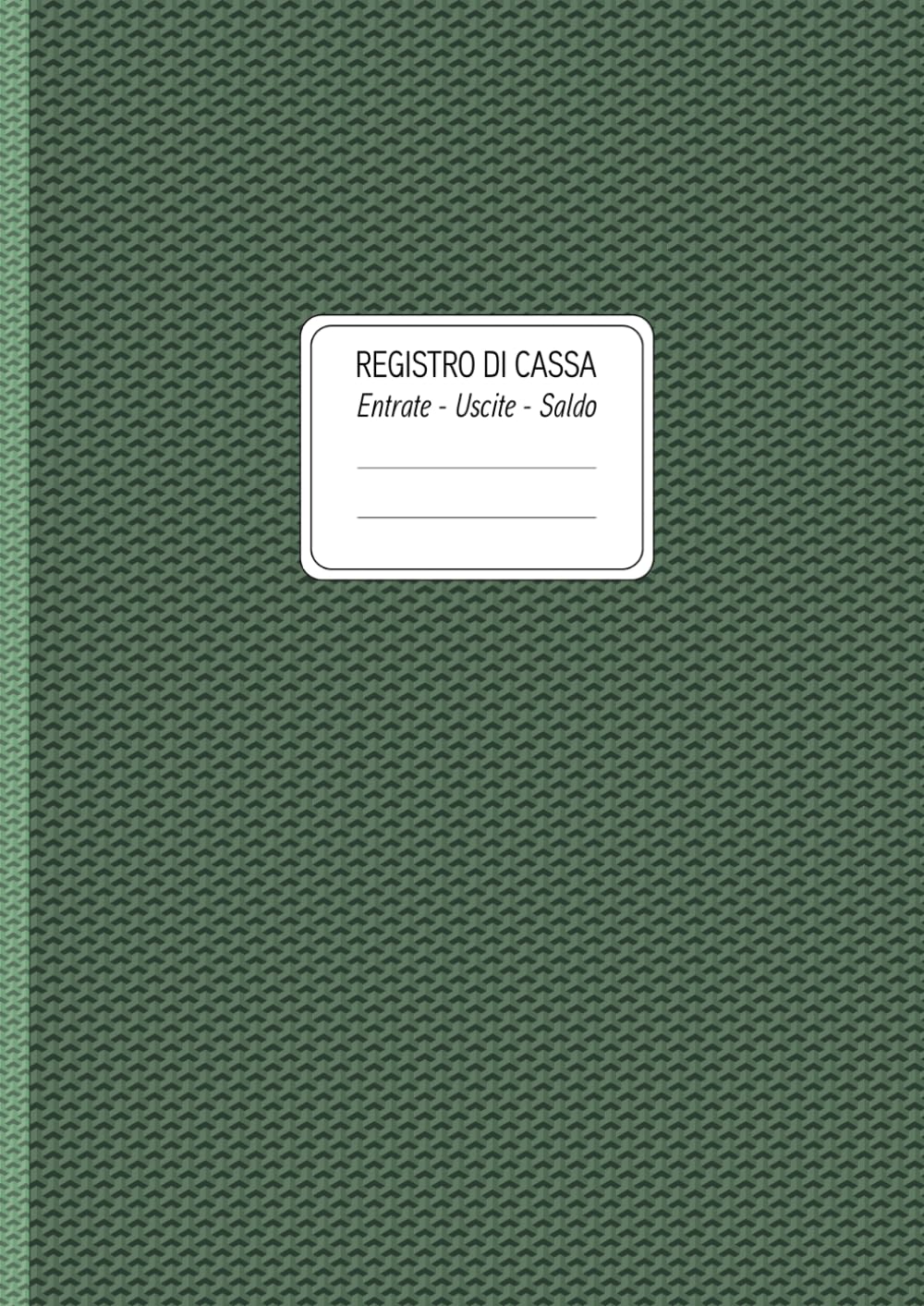 Registro Di Cassa Entrate E Uscite A5 15x21 Cm - 96 Pagine Con Copertina In Cartoncino