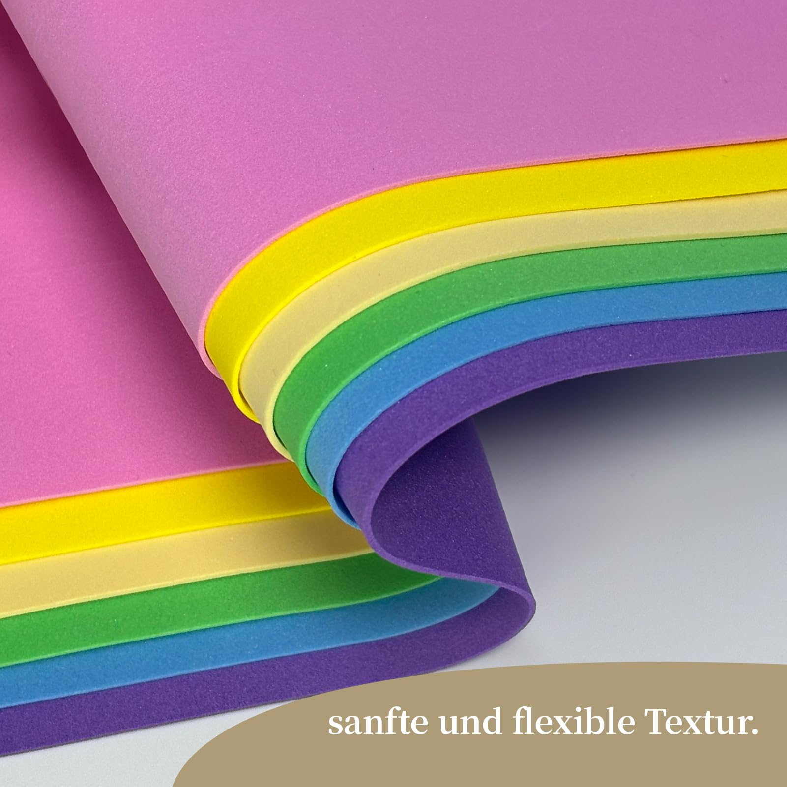 6x Selbstklebende EVA-Schaumstoffplatten 30x20x1,3cm – Stoßdämpfend, Rutschfest, Feuchtigkeitsbeständig, Vielseitig Für Möbel & Schutz