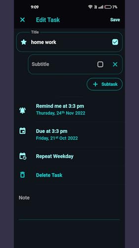 Tasks