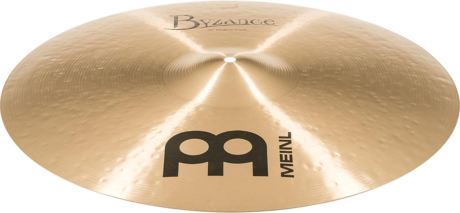 Byzance 20" Traditional Medium Crash — MADE IN TURKEY — Hand Hammered B20 Bronze, 2-YEAR WARRANTY