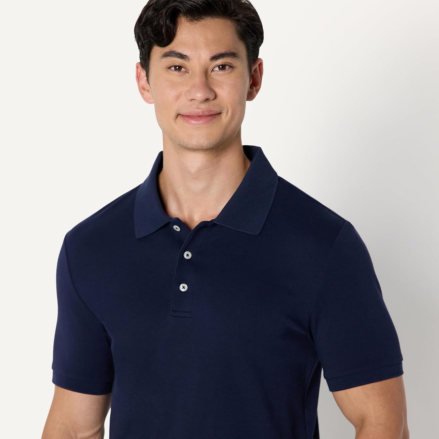 Amazon Essentials Men's Slim Fit Interlock Polo Shirt - Image 4