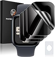 Vista 10 de LK Pack de 3 para Apple Watch Ultra 3 Protector de Pantalla 49mm [Cero-Falla] HD Top 9H Vidrio Templado Apple Watch Ultra / Ultra 2 Protector
