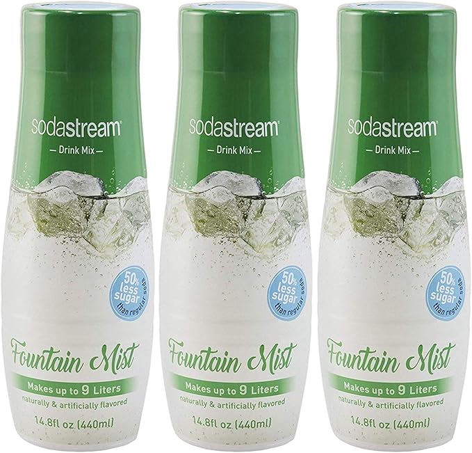 SodaStream Fountain Mist, 440ml 3 Pack, 14.8 Fl Oz Amazon.ca Grocery