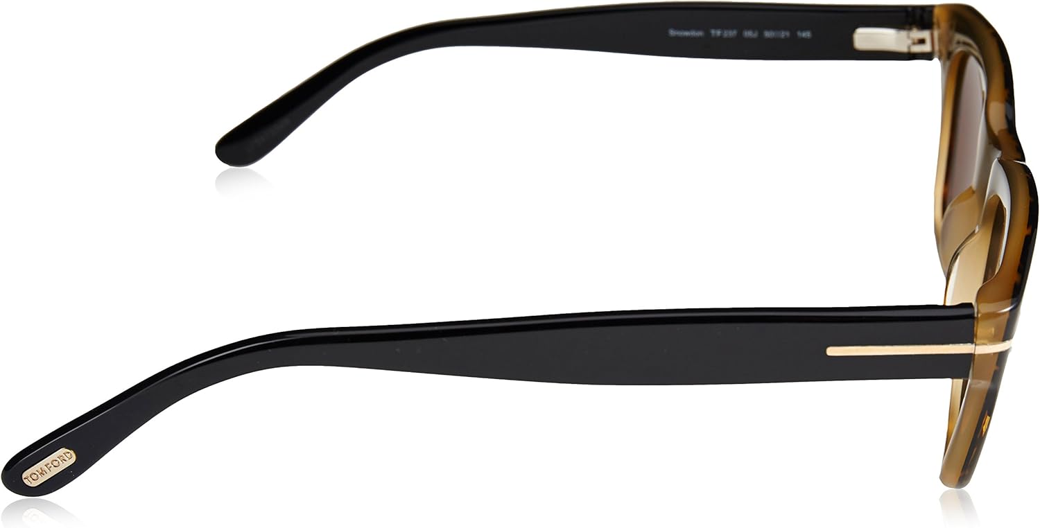 Amazon.co.jp: Tom Ford Snowdon TF 237 05B Black Sunglasses