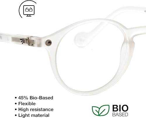 Miniatura 5 de DIDINSKY Lentes de lectura para la presbicia de los lectores anti luz azul para hombre y mujer. Tacto de goma, patillas flexibles y lentes