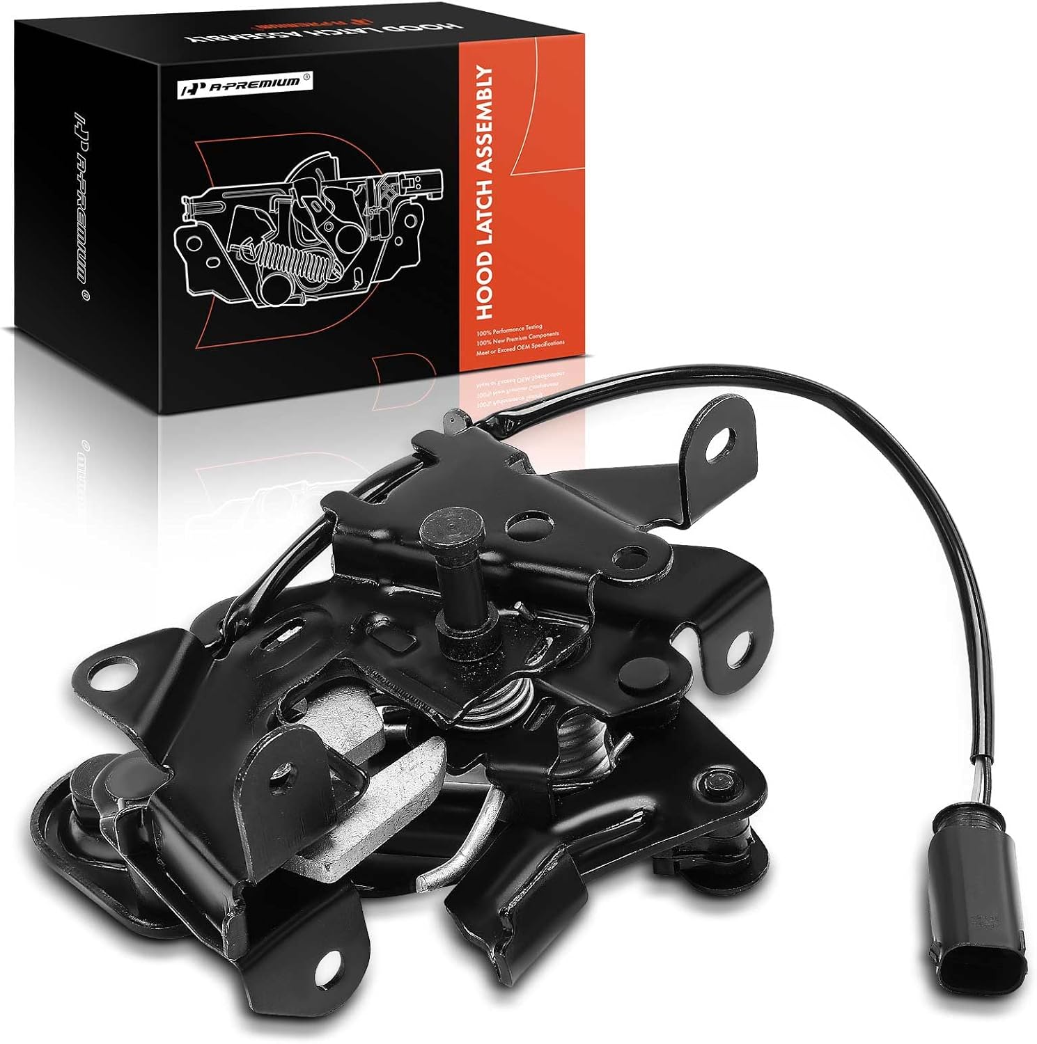 A-Premium Hood Latch Lock Front Left Driver Side Compatible with BMW 528i535i535i xDrive528i xDrive750Li550i550i xDrive750Li xDrive750iM5740Li650i535i GT740i640i Gran Coupe650i Gran Coupe