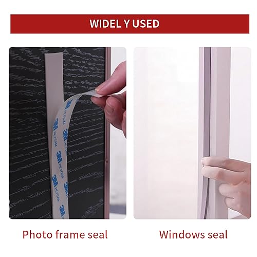 Miniatura 4 de Lamzele Cinta de espuma de doble cara, cinta de doble cara de 1 pulgada x 16.5 pies, resistente, tiras de cinta de espuma de montaje fuerte adhesivo