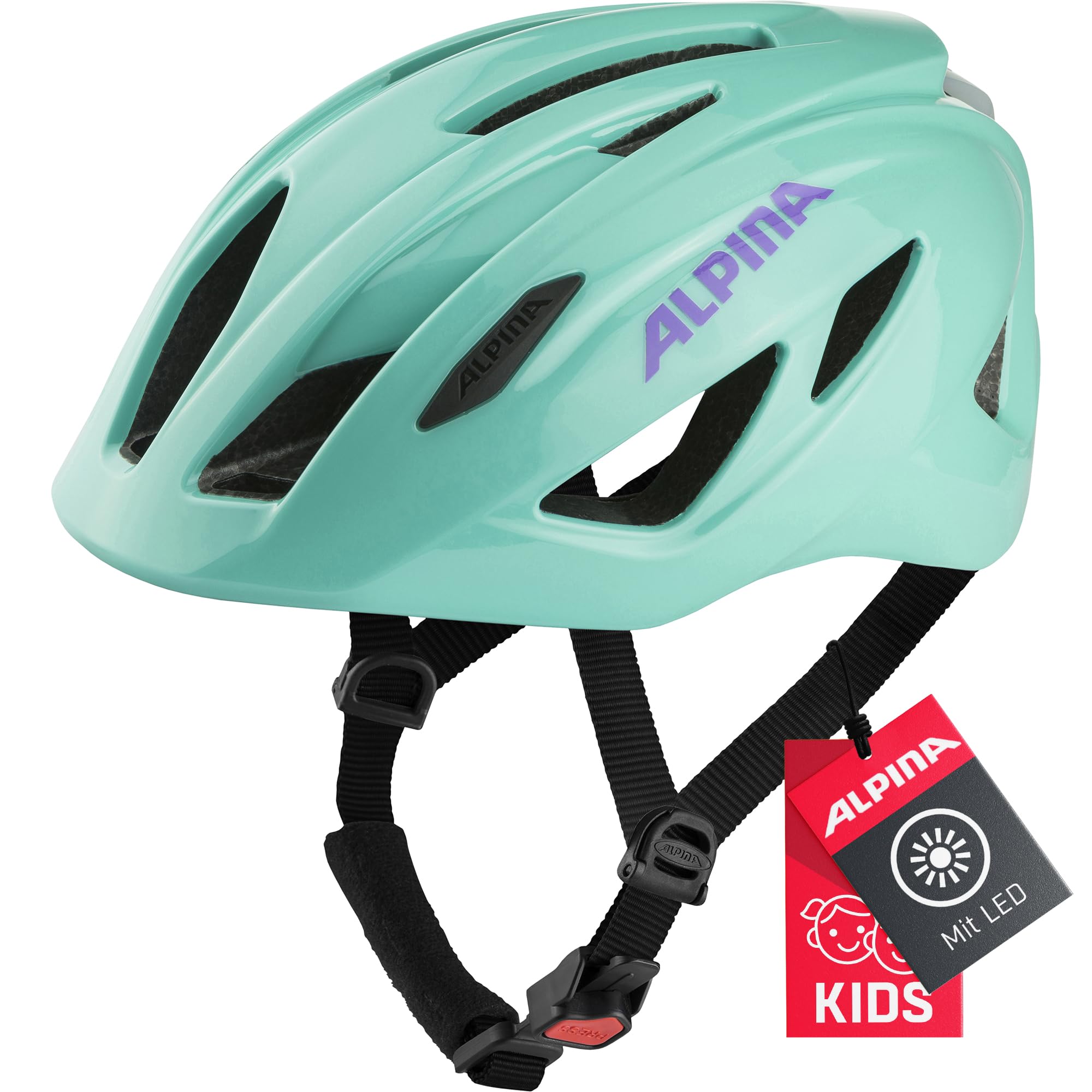 ALPINA PICO Flash Helm 2024 Turquoise Gloss