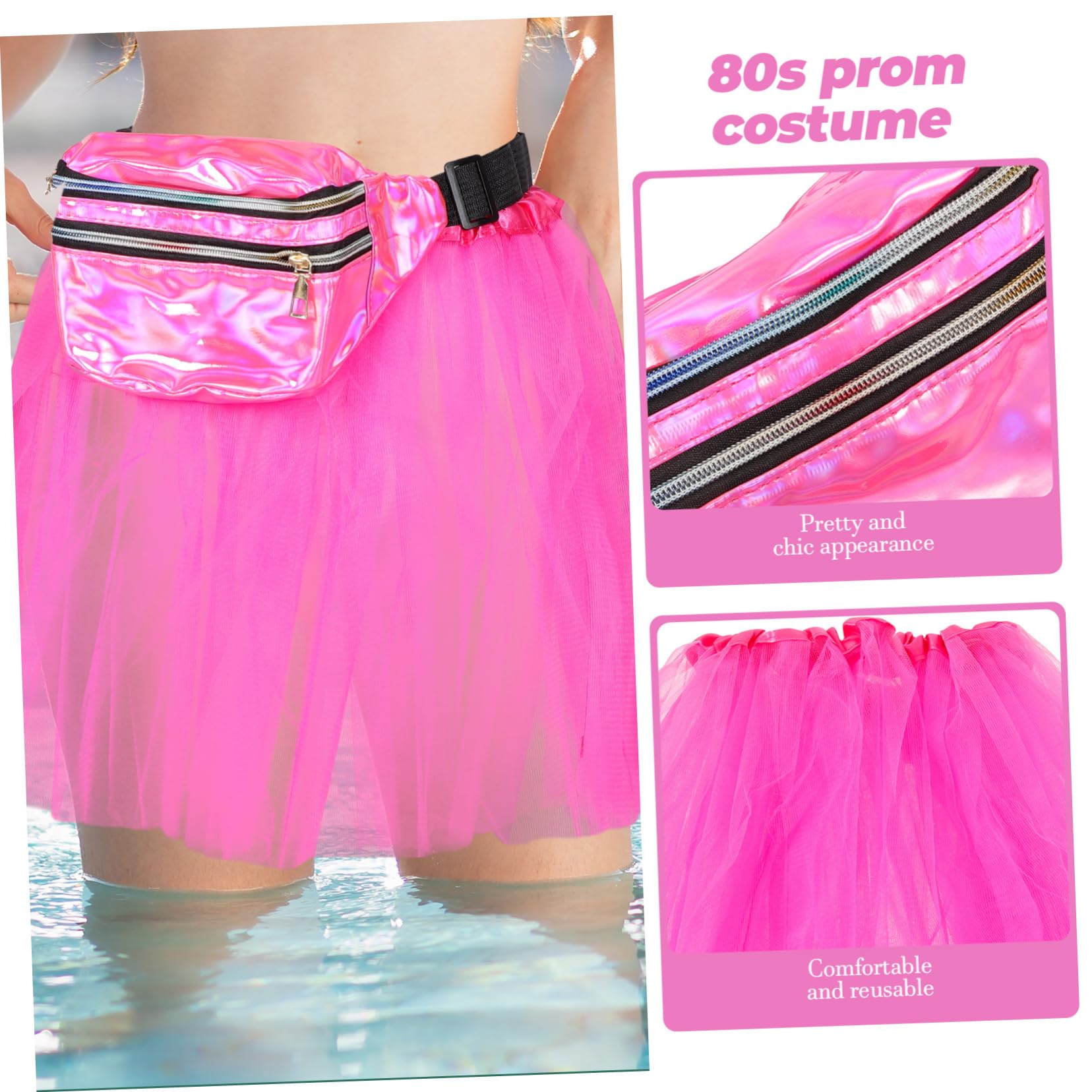S Néon Maison Vêtements De Fête pour Les Femmes Grand Costume Femmes Colliers pour Femmes Costume Cerceaux S Partie Cosplay Accessoires Bijoux Collier Tenues Femmes Costumes De