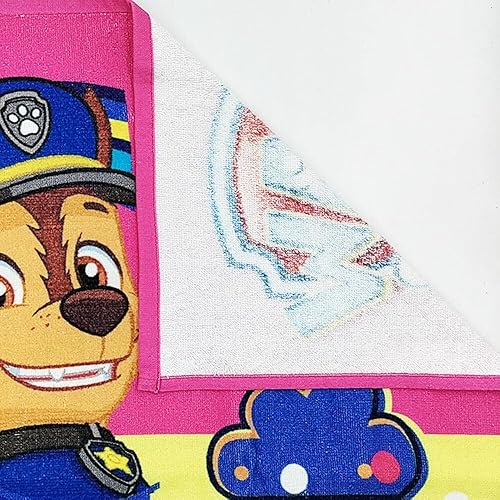 Vista 6 de Paw Patrol Boys Chase, Marshal, Rubble and Sky is Flying Dog - Toalla poncho con capucha