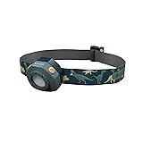 Ledlenser KIDLED4R Kinder-Stirnlampe Wiederaufladbar | 3 LED-Farben und Blinkmodus, Leichtgewicht 25 g, inkl. Taschenclip, automatische Abschaltfunktion, zum Lesen, Campen, Geschenk für Kinder, Grün