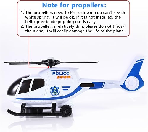 Miniatura 26 de ele ELEOPTION Avión de transporte de juguete con control remoto infrarrojo con luces y música para niños de 3, 4, 5, 6, 7, 8 años, verde militar.