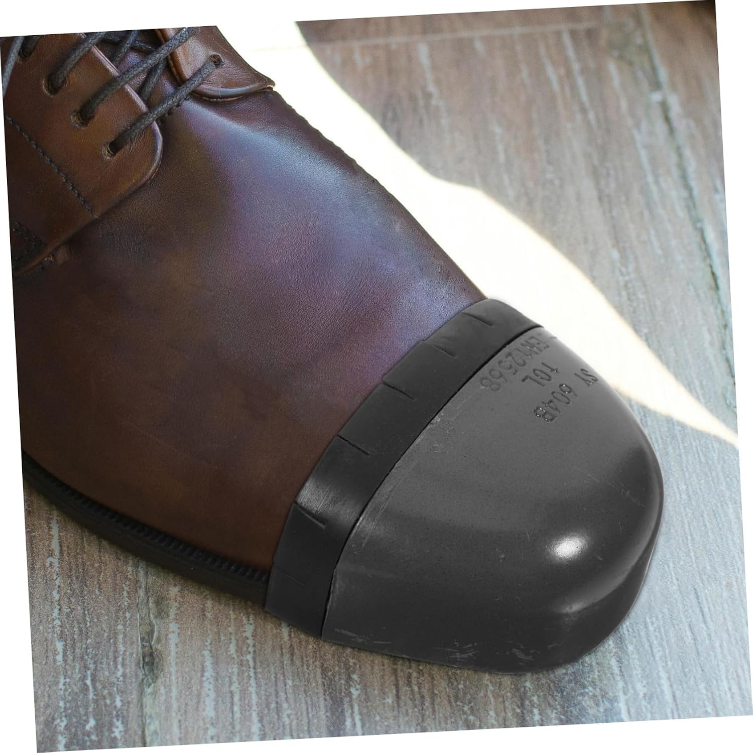 STOBAZA 1Pair Toe Protectors Wear Resistant Safety Shoe Covers Easy to Install Protective Toe Guards Shoes Protection for Foot