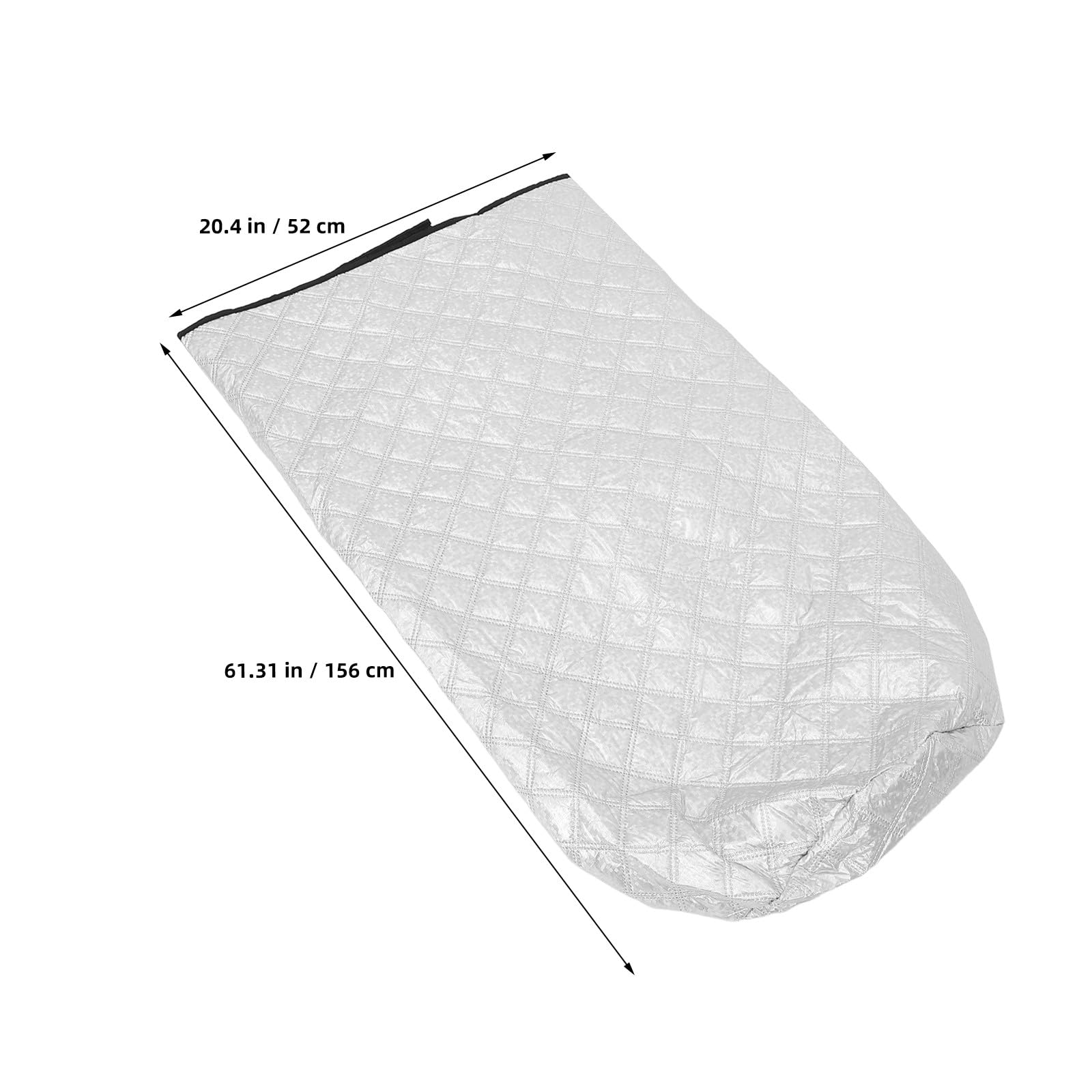 Operitacx Protector térmico para tanque de calentador de agua, 61x20"