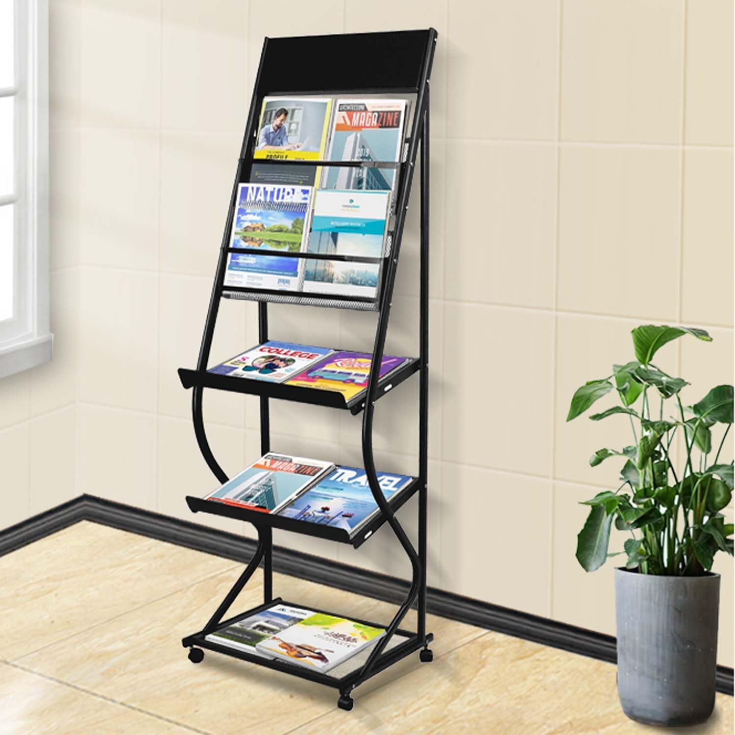 UCHIDA』ウチダ マガジンラック マガジンスタンド 雑誌ラック 本棚