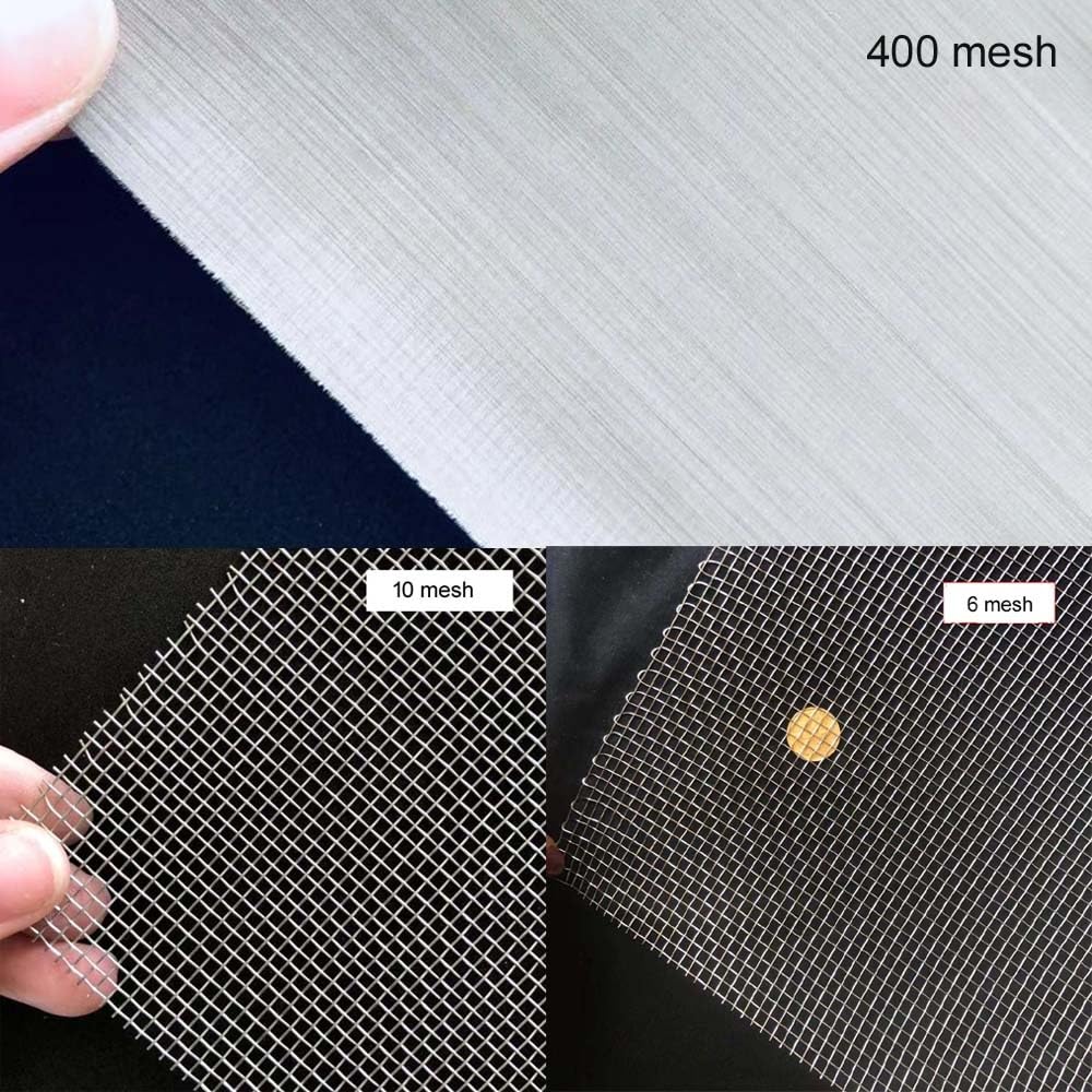 Filtersieb Aus Gewebtem Draht Edelstahl 304 | Silber, mehrere Größen, Verwendungsszenario: Filtern, Basteln, Heimdekoration, Modellbau(50x200cm)