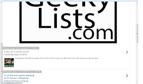 GeekyLists.com Feed