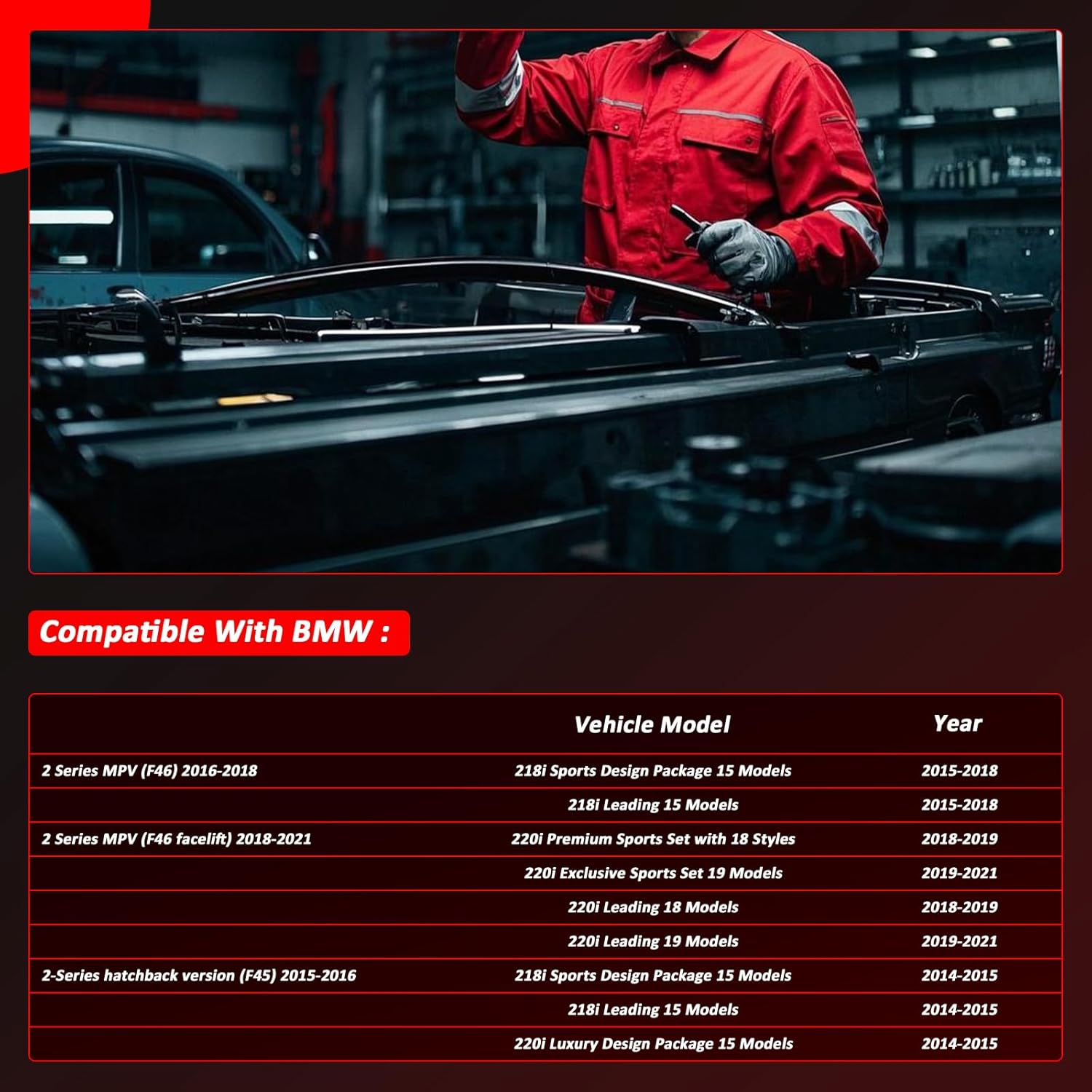 54107391797 Gray Car Sunroof Sun Shade Cover for BMW 2 Series F45 F46 218i 220i L4 2.0L 2015-2021 Replace# 54107391797 54107391796 54107391798