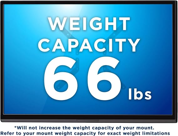 جبل ذلك! طقم محول VESA Mount | محول حامل التثبيت على الحائط التلفزيوني يحول أنماط 200x200 مم إلى 300x300 و 400x400 مم | يناسب معظم 32 بوصة إلى 55 بوصة تلفزيونات | الأجهزة المضمنة