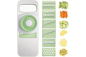 Bugucat Mandoline Slicer Made of 420 Stainless Steel and ABS Material