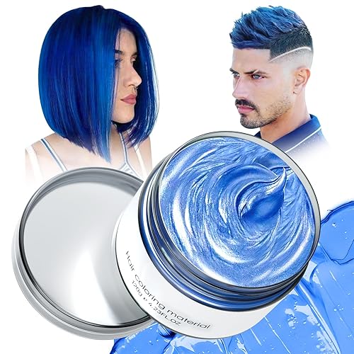 Miniatura 33 de Glod - Tinte temporal para el cabello, cera temporal para el cabello, tinte natural lavable para el cabello, para mujeres, hombres, niños, fiesta