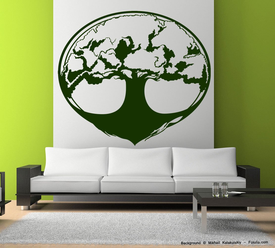 Wandtattoo Lebensbaum Baum Wandaufkleber Wanddeko XXL Schlafzimmer Flur