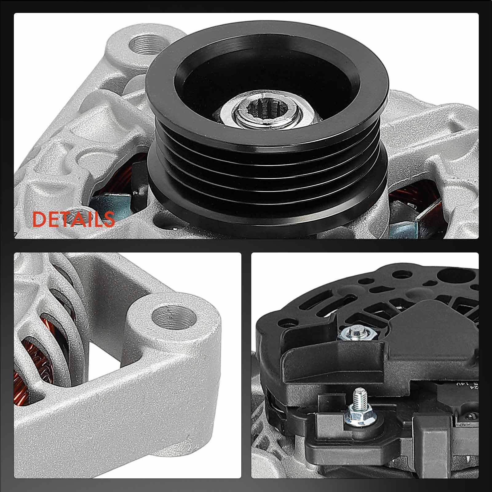 Frankberg 1 x alternator kompatybilny z Astra G Caravan T98 1,2 l 1998-2004 Astra G CC F08 F48 1,2 l 1,4 l 1998-2009 Astra G Klasseic Caravan F35 1,4 l 2007-2009, zamiennik 01244155 024
