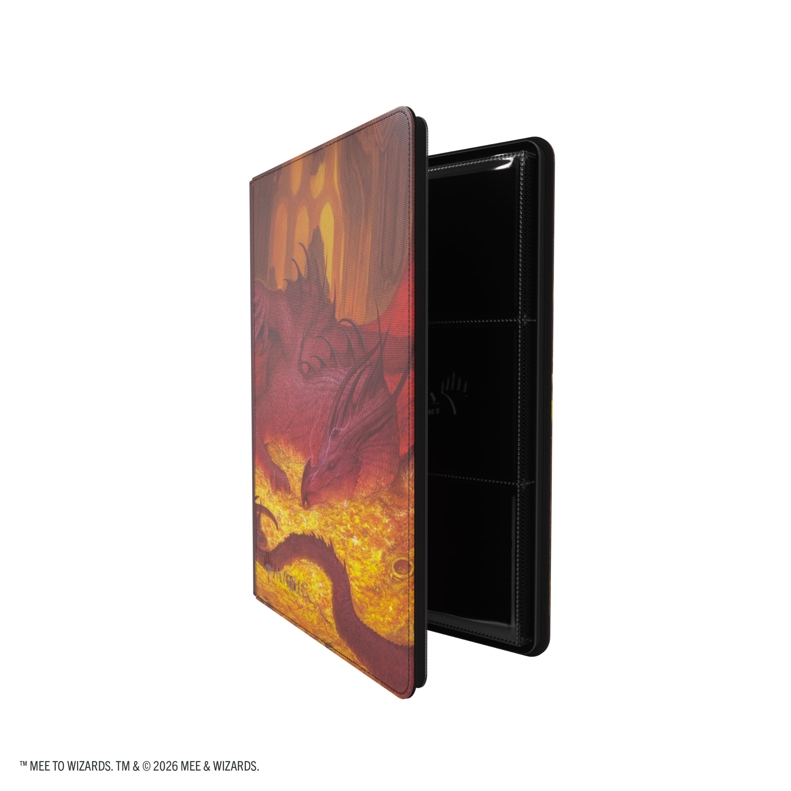 Gamegenic Magic: The Gathering | The Hobbit Zip-Up Album 18-Pocket - Villain's Treasure 3