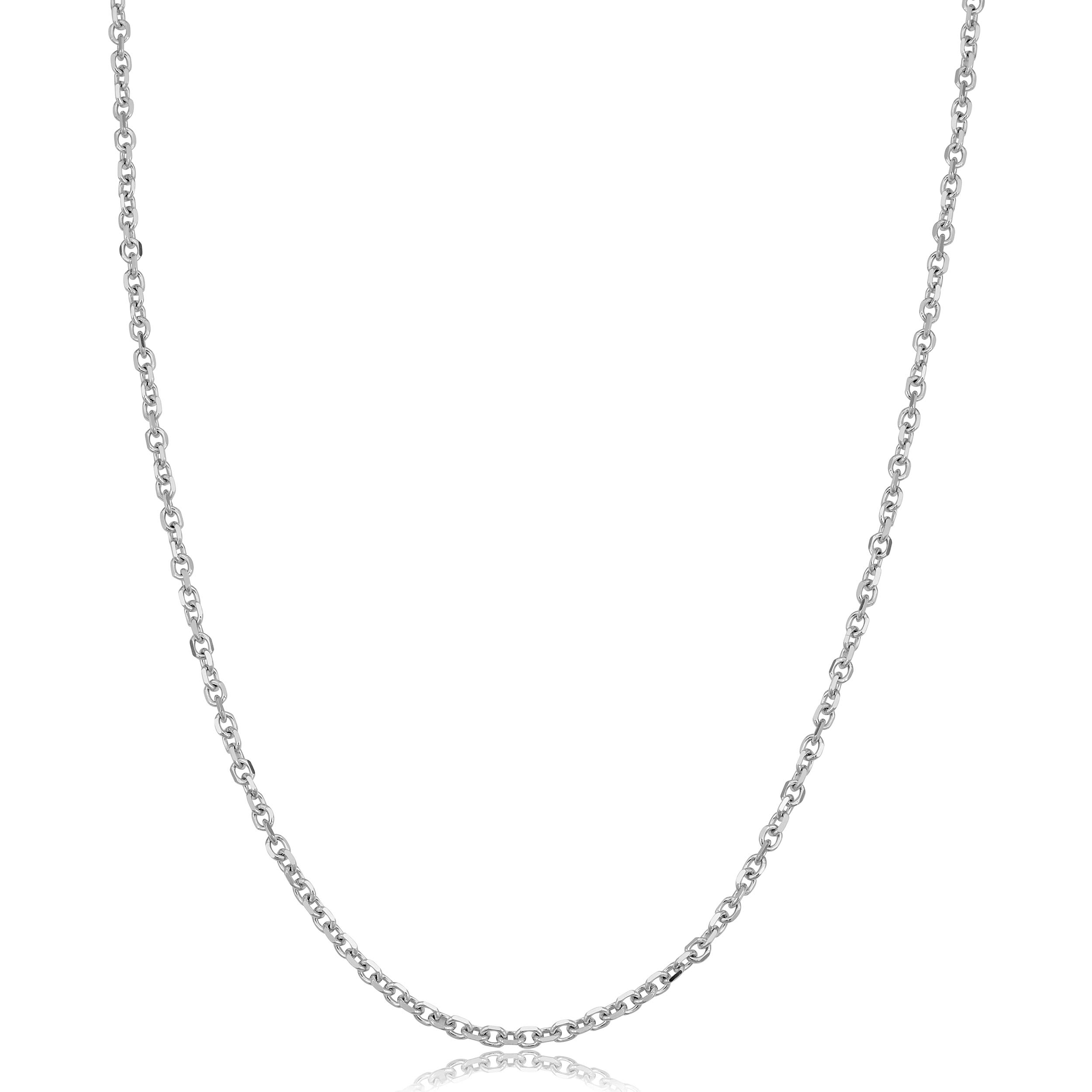 Kooljewelry 14k White Gold Diamond-cut Cable Chain Necklace: What Matters for Everyday Use