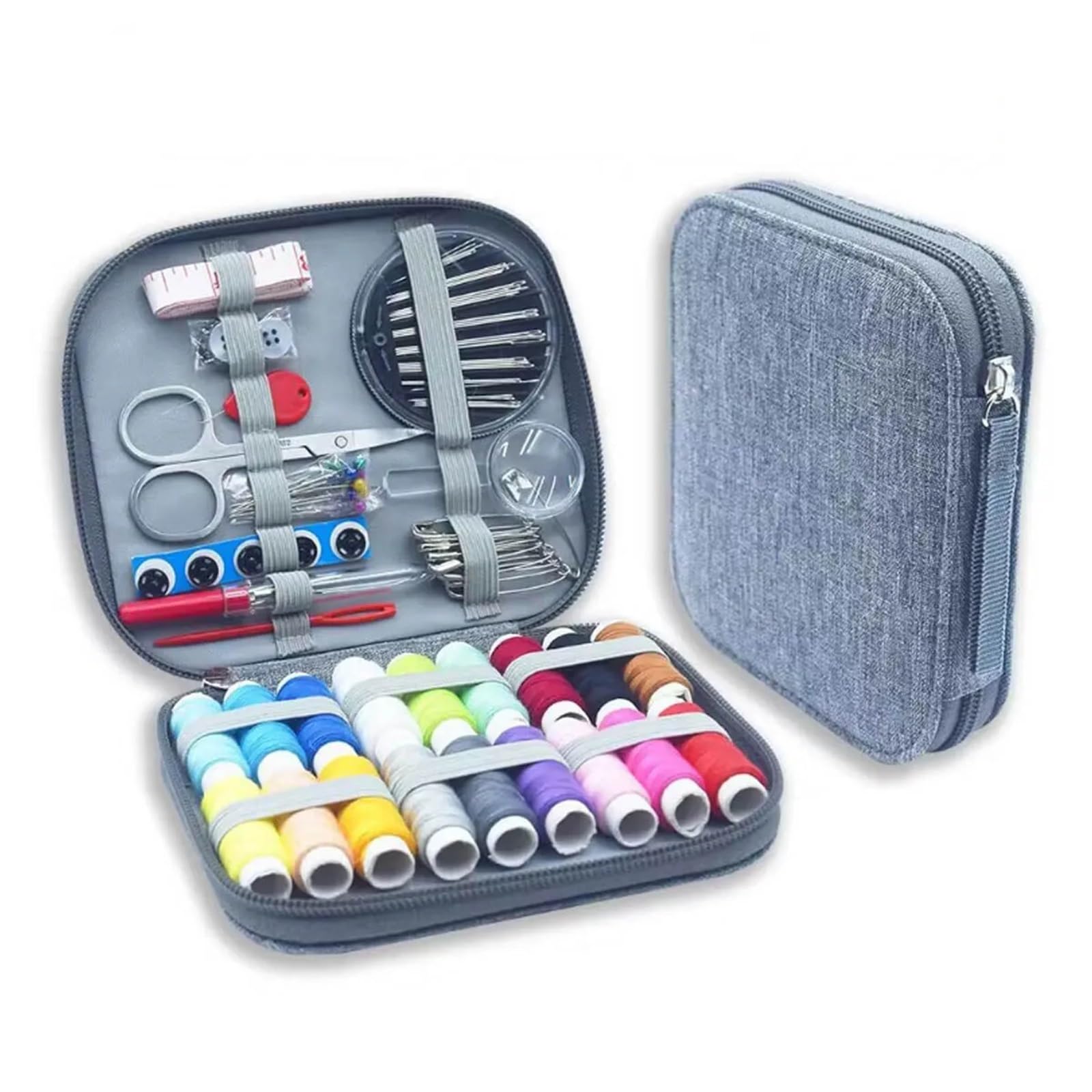 Sewing Kit Compact and Portable 1 Set Sewing Kit Essential Supplies for Small Repairs Basic Needle and Thread