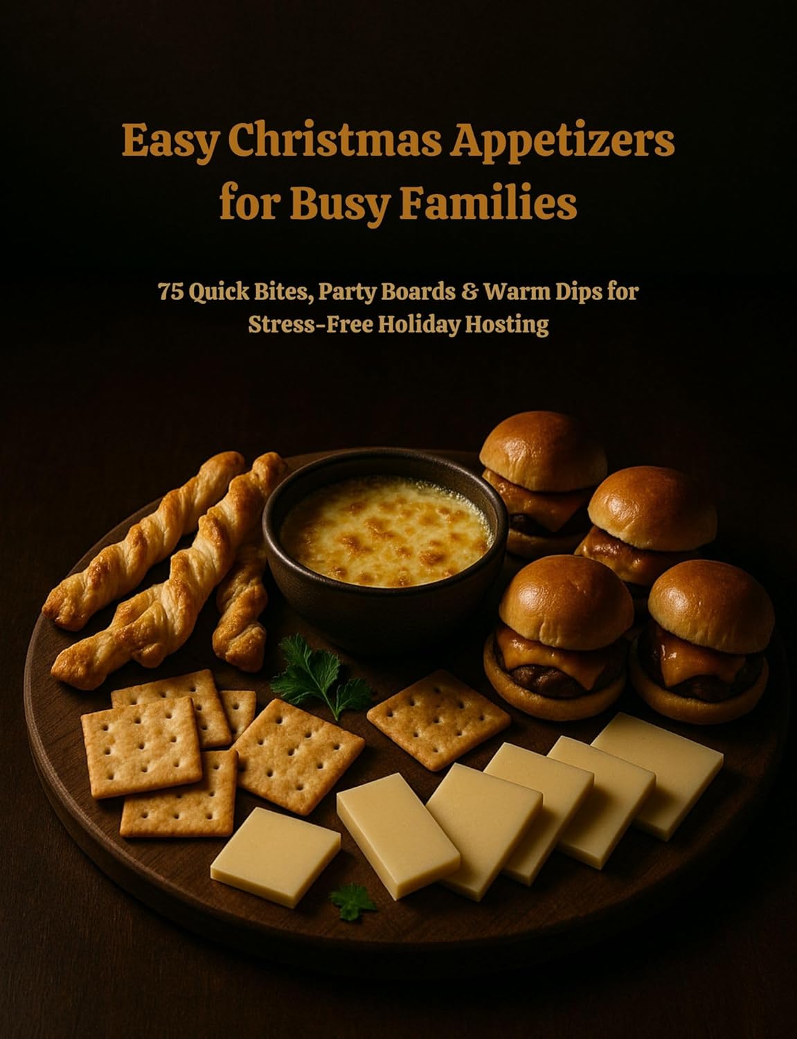 Easy Appetizers for Busy Families : 75 Quick Bites, Party Boards & Warm Dips for Stress-Free Holiday Hosting      [Print Replica] Kindle Edition