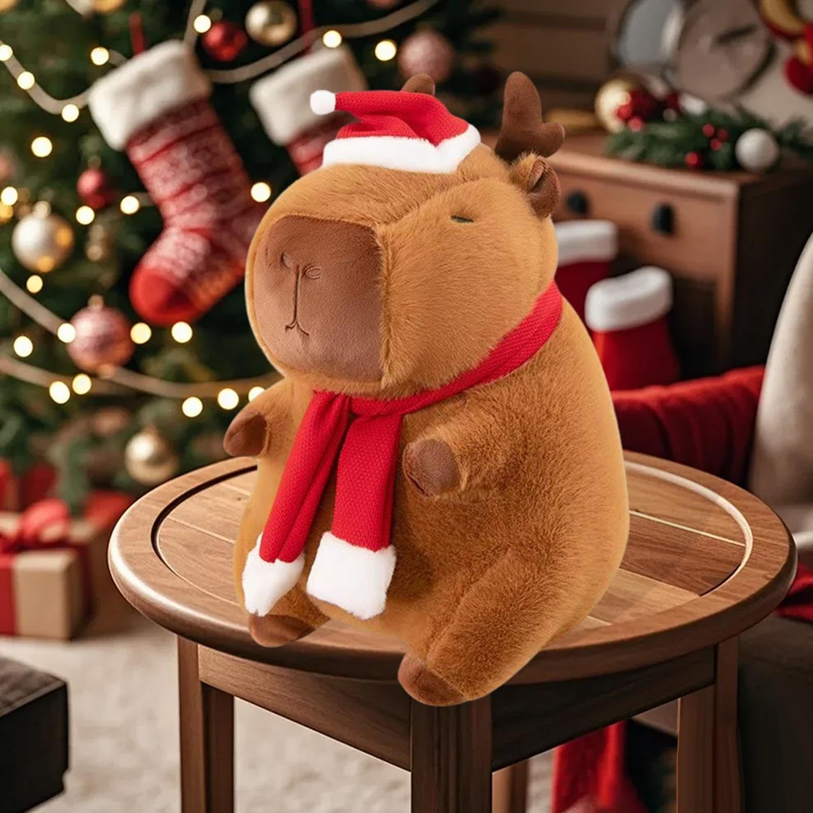 Sharplace Capybara-Plüschtier, Heimdekoration, Sammlerstück, Sofa-Ornament, schöne Plüschfigur, Stofftier für Erwachsene und Teenager, Geschenk, 50cm